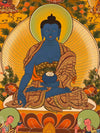 Medicine Buddha Thangka - Art Of Tibet