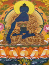 Medicine Buddha Thangka - Art Of Tibet