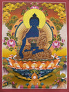 Medicine Buddha Thangka - Art Of Tibet