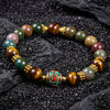 Moss Agate Wealth Bracelet - Art Of Tibet
