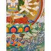 Mother Goddess Chundi Tibetan Thangka Painting - Art Of Tibet