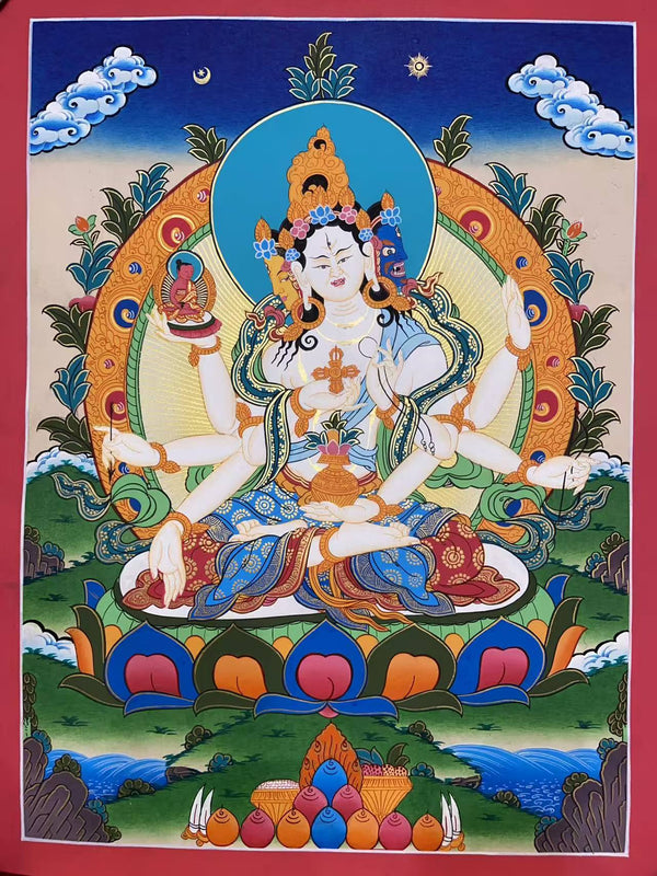Namgyalma Thangka Painting - Art Of Tibet