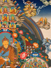 Nyingma Dudjom Tersar Refuge Tree Thangka - Art Of Tibet
