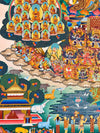 Nyingma Dudjom Tersar Refuge Tree Thangka - Art Of Tibet
