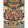 Nyingma Dudjom Tersar Refuge Tree Thangka - Art Of Tibet