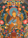 Nyingma Dudjom Tersar Refuge Tree Thangka - Art Of Tibet