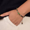 Obsidian & Aventurine Protection & Prosperity Bracelet - Art Of Tibet