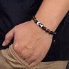 Obsidian Dzi Beads Bracelet - Art Of Tibet