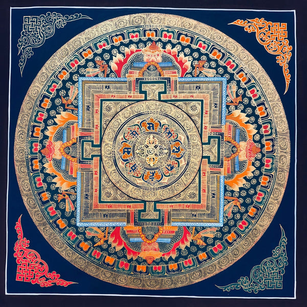 Om Mandala Thangka - Art Of Tibet