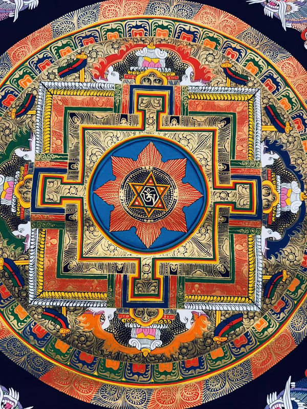 Om Mandala Thangka - Art Of Tibet