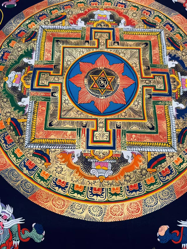 Om Mandala Thangka - Art Of Tibet