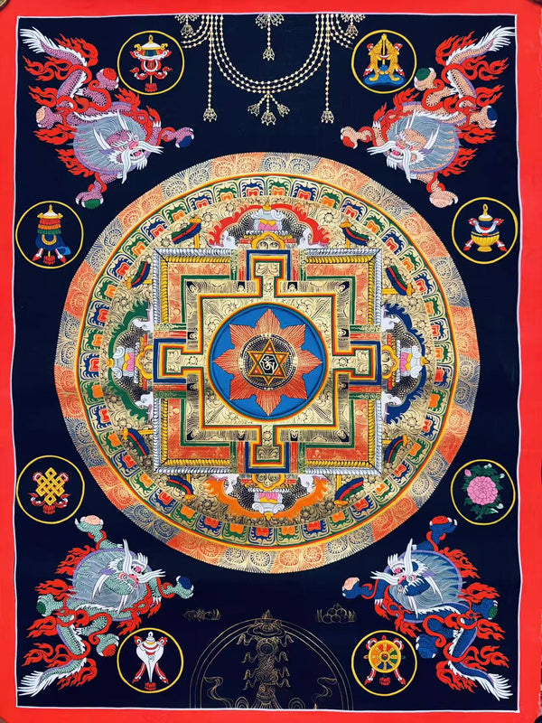 Om Mandala Thangka - Art Of Tibet