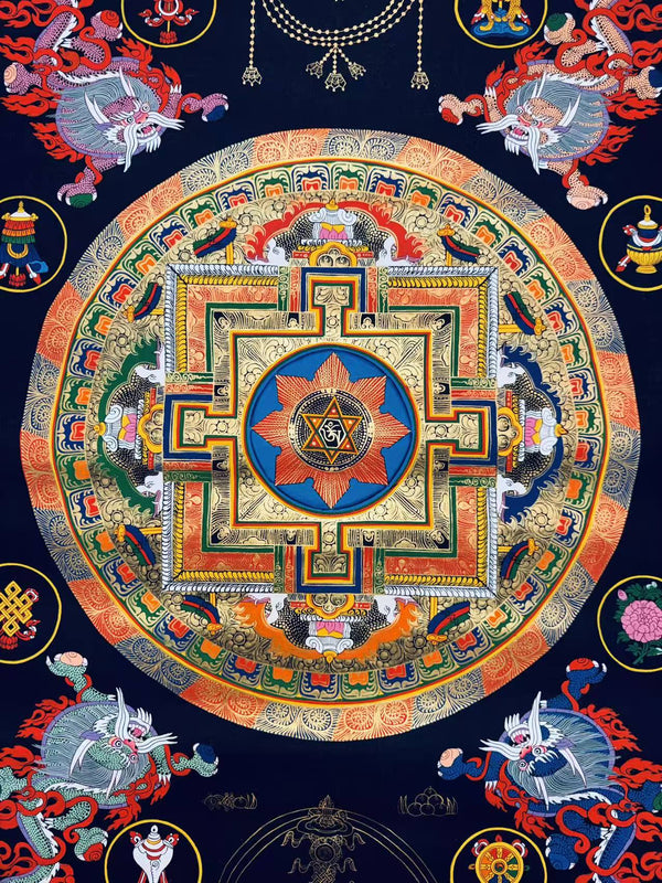 Om Mandala Thangka - Art Of Tibet