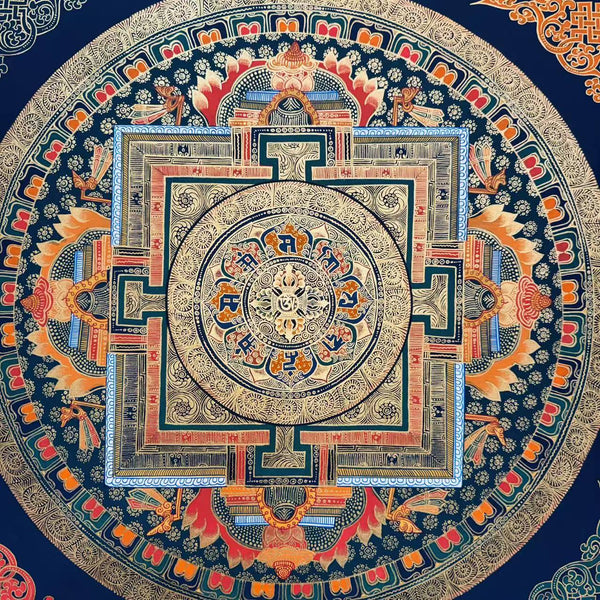 Om Mandala Thangka - Art Of Tibet