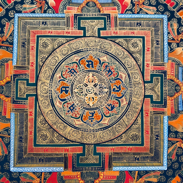 Om Mandala Thangka - Art Of Tibet