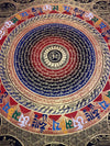 Om Mantra Mandala Large Thangka - Art Of Tibet