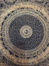Om Mantra Mandala Large Thangka - Art Of Tibet
