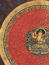 Om Mantra Mandala Thangka - Art Of Tibet