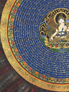 Om Mantra Mandala Thangka - Art Of Tibet