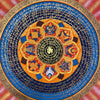Om Mantra Mandala Thangka - Art Of Tibet