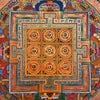 Om Mantra Mandala Thangka - Art Of Tibet