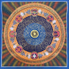 Om Mantra Mandala Thangka - Art Of Tibet