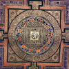Om Mantra Mandala Thangka - Art Of Tibet