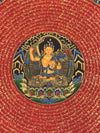 Om Mantra Mandala Thangka - Art Of Tibet