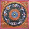 Om Mantra Mandala Thangka - Art Of Tibet