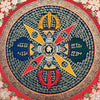 Om Mantra Mandala Thangka - Art Of Tibet