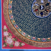 Om Mantra Mandala Thangka - Art Of Tibet