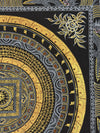 Om Mantra Mandala Thangka - Art Of Tibet