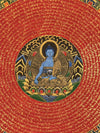 Om Mantra Mandala Thangka - Art Of Tibet