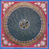 Om Mantra Mandala Thangka - Art Of Tibet