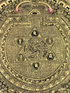 Om Mantra Mandala Thangka - Art Of Tibet