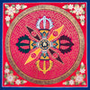 Om Mantra Mandala Thangka - Art Of Tibet