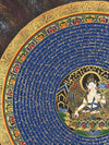 Om Mantra Mandala Thangka - Art Of Tibet