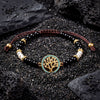 Onyx and Mother of Pearl Tree Of Life Bracelet - Art Of Tibet
