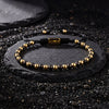 Onyx Black and Gold Bracelet Set - Art Of Tibet