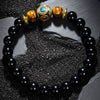 Onyx with Tiger Eye Divider Bracelet - Art Of Tibet