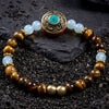Opalite and Tiger Eye Inspired Confidence Bracelet - Art Of Tibet