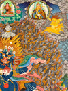 Palden Lhamo - The Protectress Of Tibet Thangka - Art Of Tibet