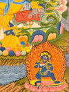 Pancha(Five) Jambhala Thangka - Art Of Tibet