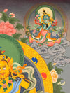 Pancha(Five) Jambhala Thangka - Art Of Tibet