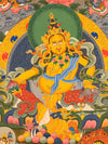 Pancha(Five) Jambhala Thangka - Art Of Tibet