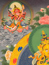 Pancha(Five) Jambhala Thangka - Art Of Tibet