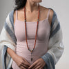 Red Jasper Determination Mala - Art Of Tibet