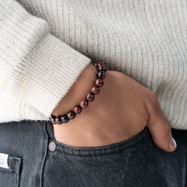 Red Tiger Eye Bracelet - Art Of Tibet