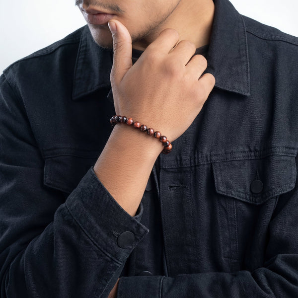 Red Tiger Eye Bracelet - Art Of Tibet