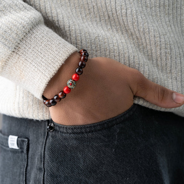 Red Tiger Eye Bracelet - Art Of Tibet